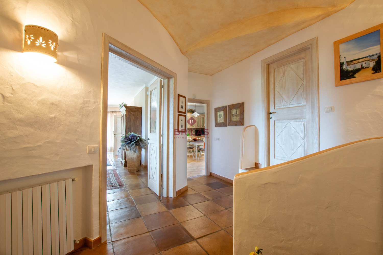 Arzachena: detached villa on one level with panoramic view