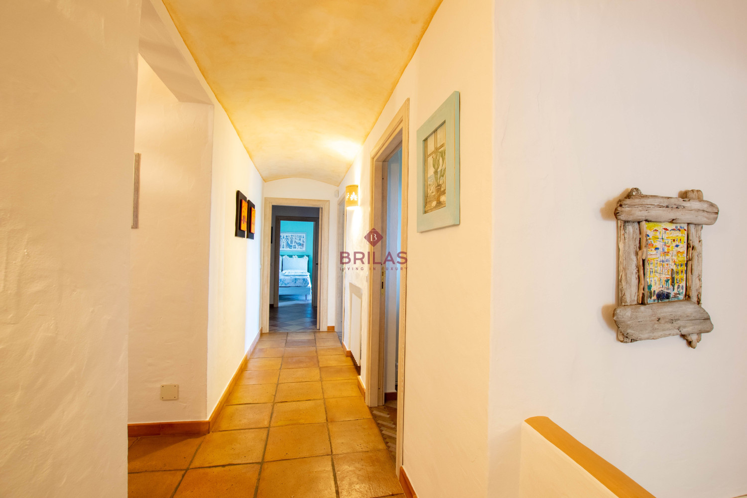 Arzachena: detached villa on one level with panoramic view