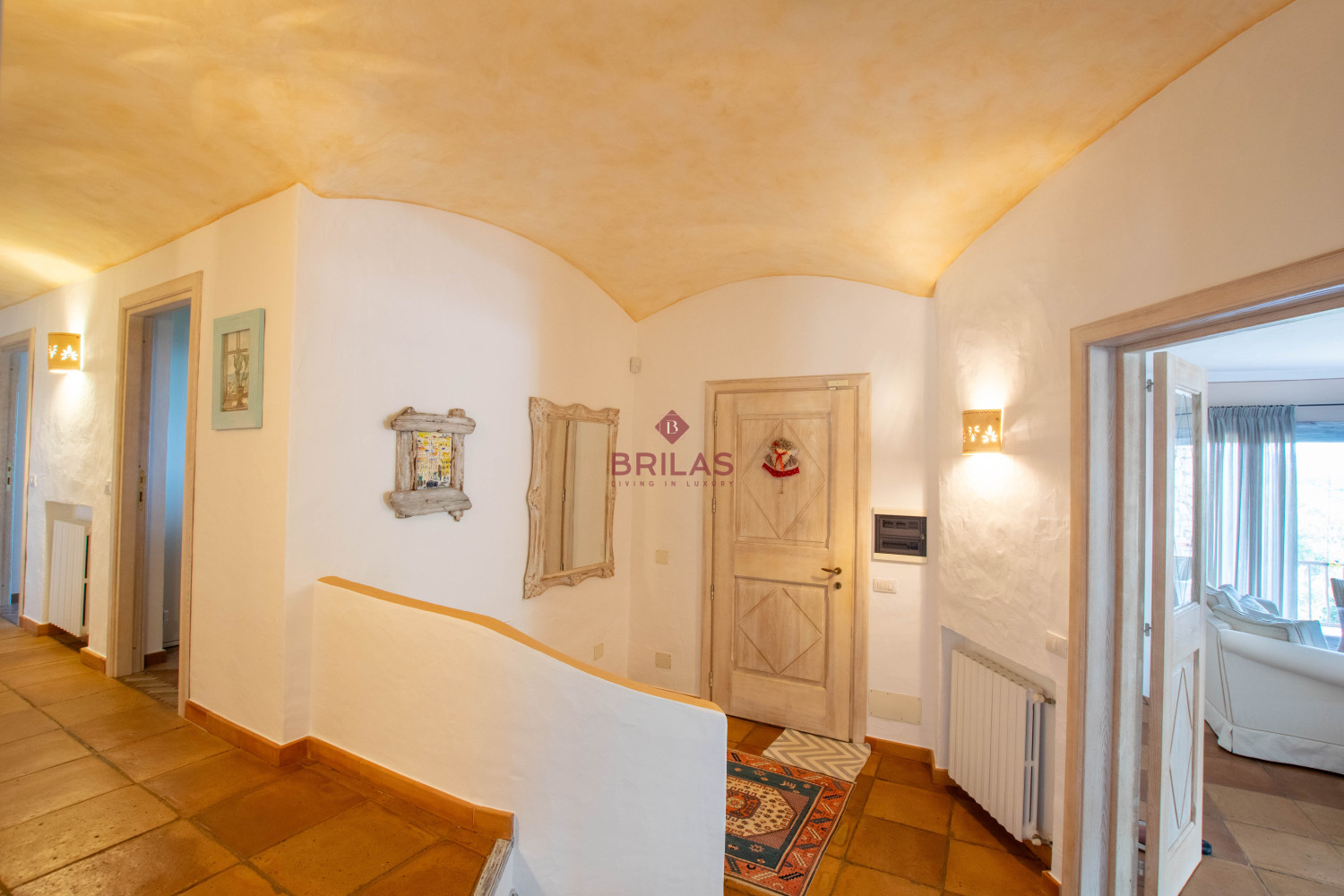 Arzachena: detached villa on one level with panoramic view