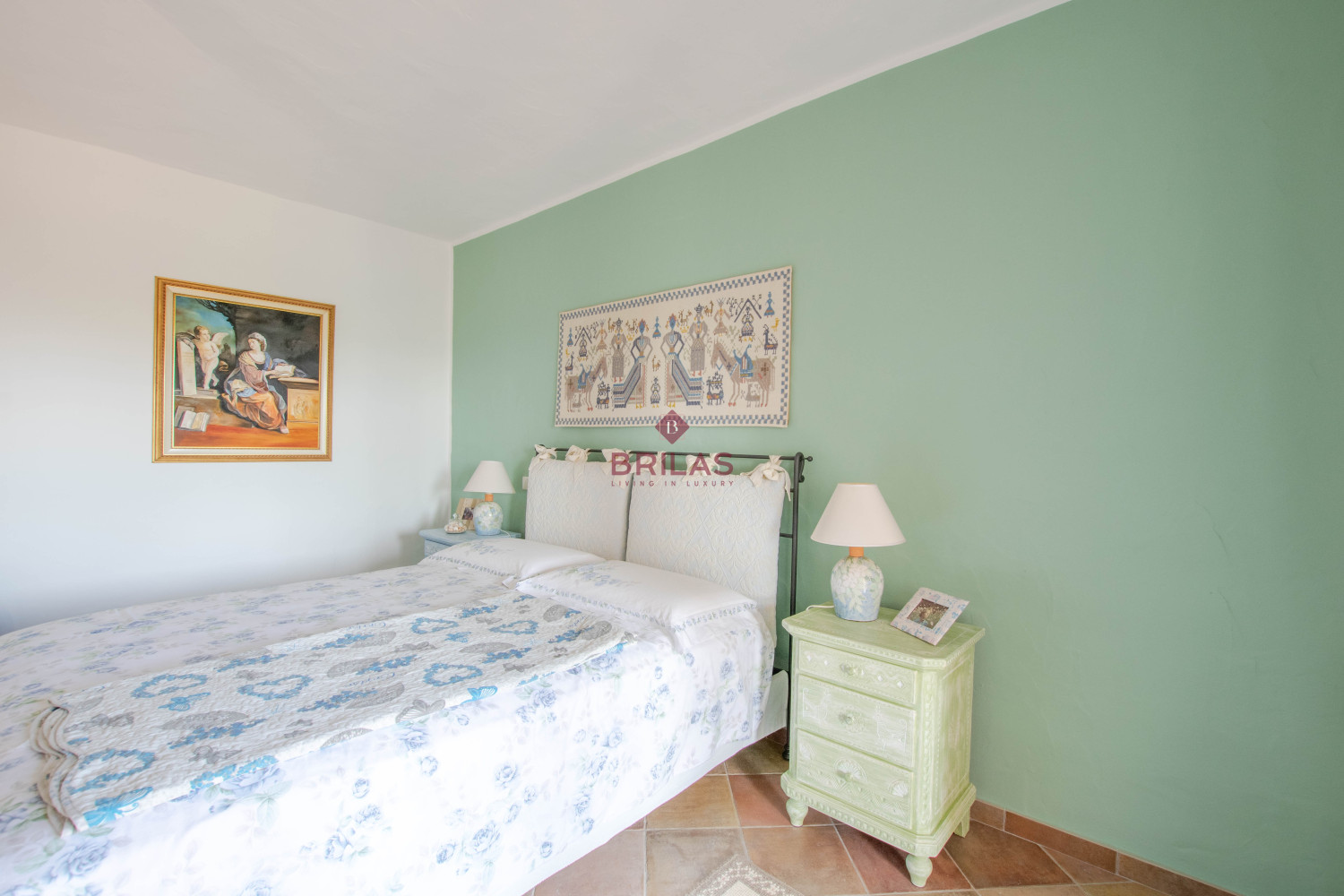 Arzachena: detached villa on one level with panoramic view
