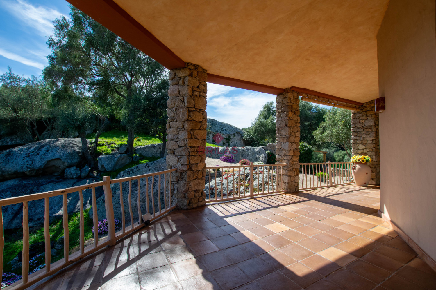 Arzachena: detached villa on one level with panoramic view