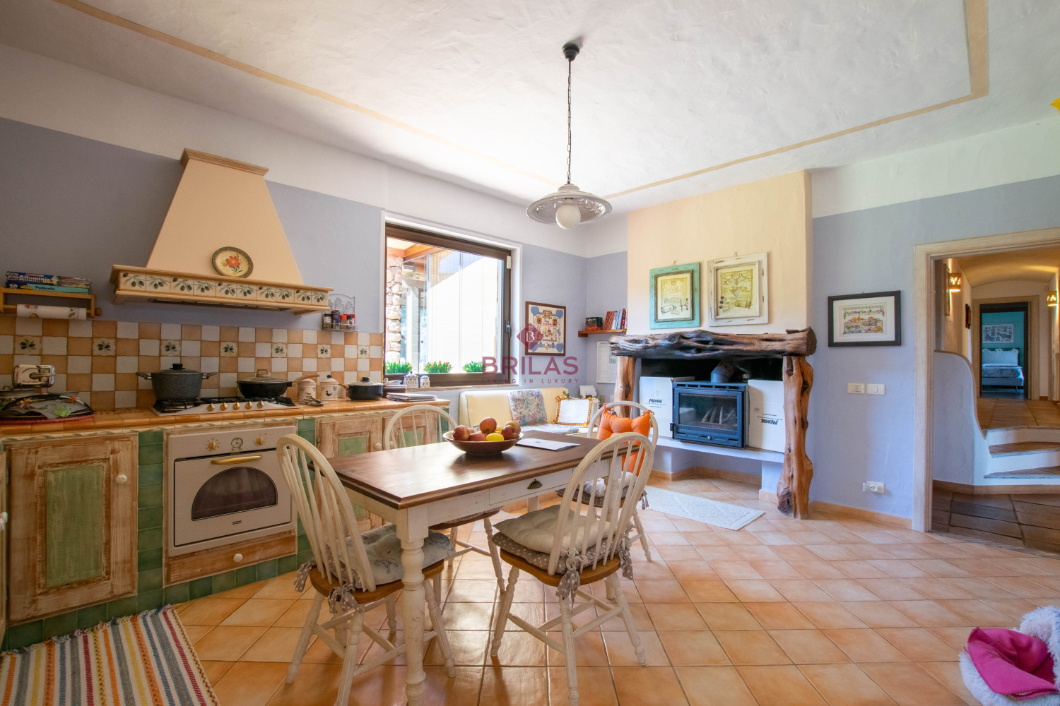 Arzachena: detached villa on one level with panoramic view