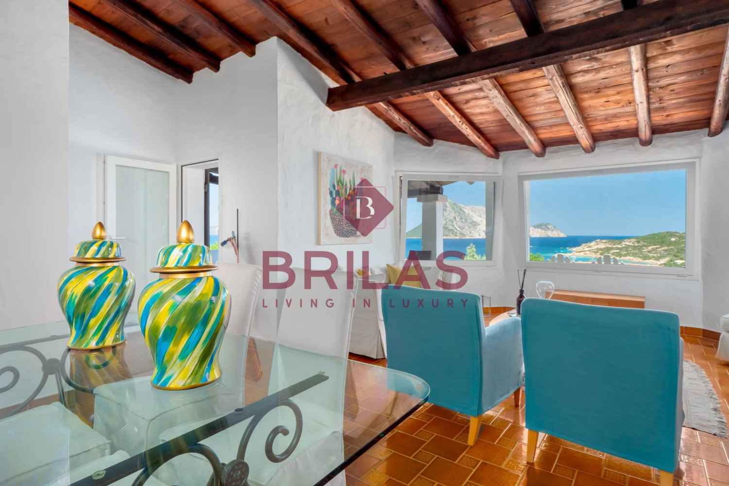 Cala Girgolu - Villa vista mare con piscina