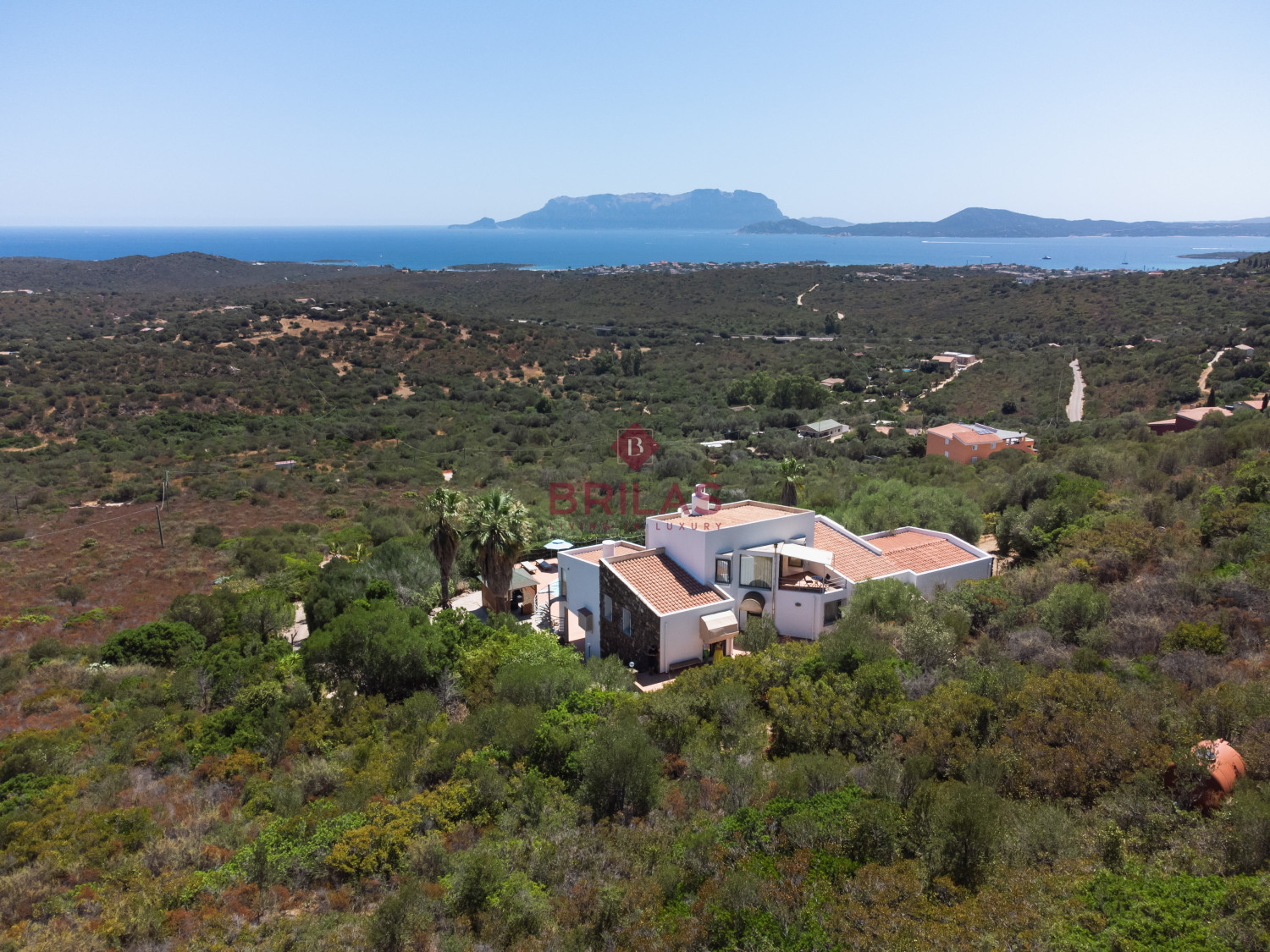 Seaview Villa with Swimming Pool in Suiles