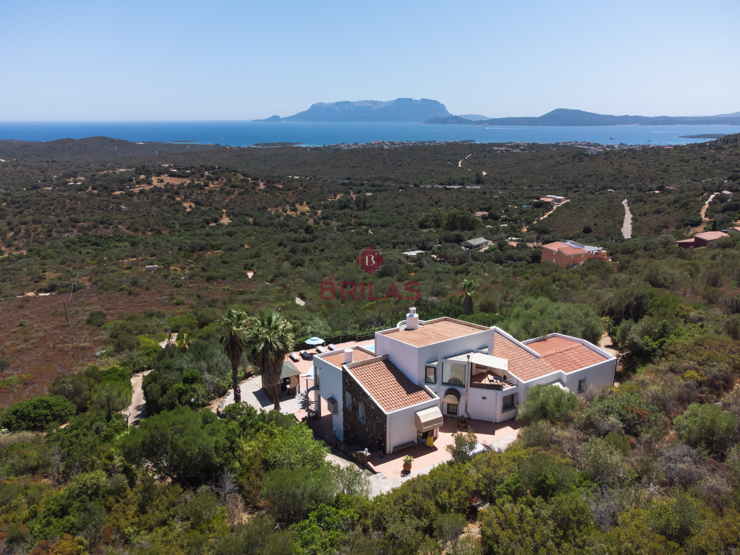 Seaview Villa with Swimming Pool in Suiles