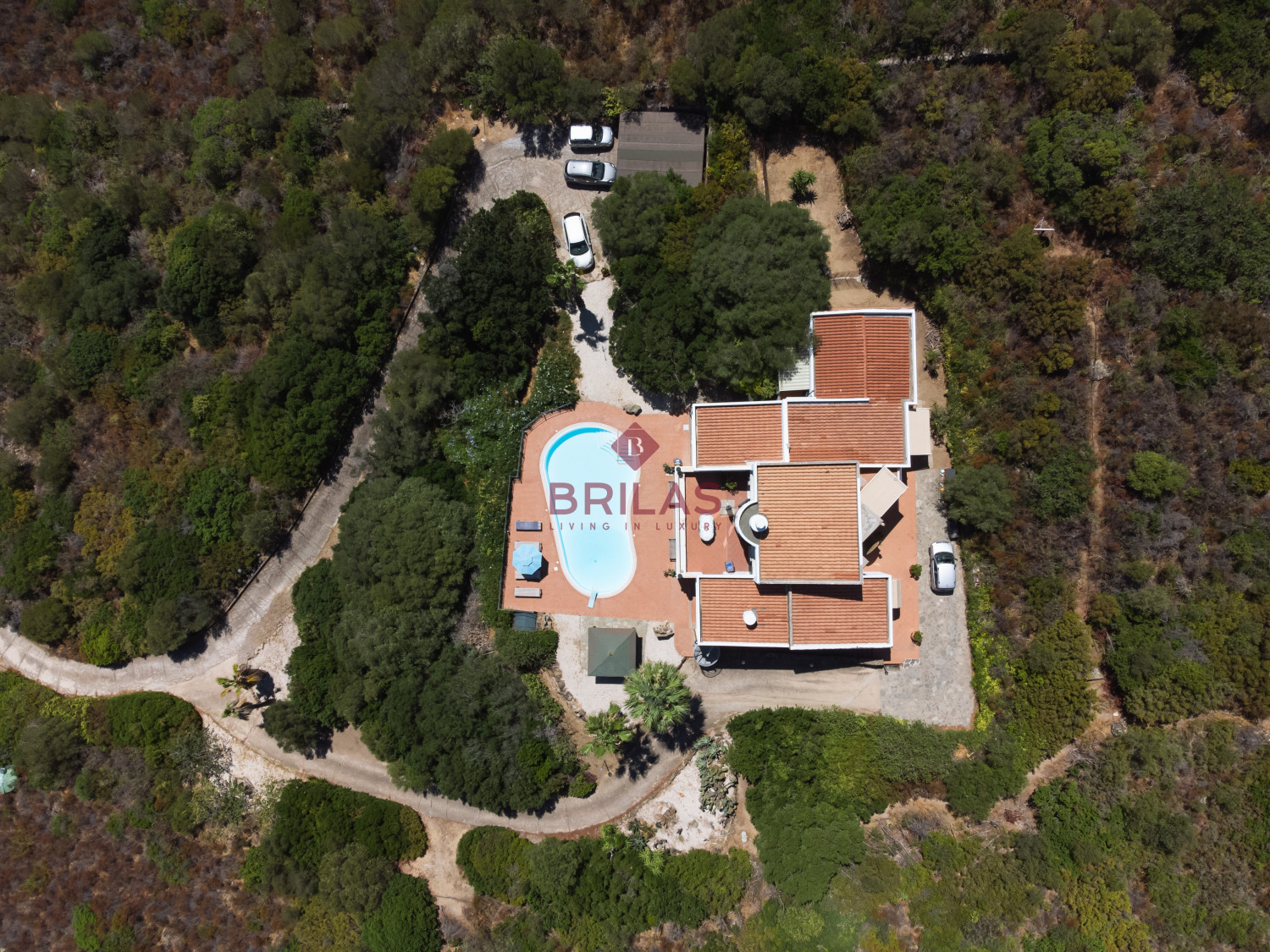 Seaview Villa with Swimming Pool in Suiles
