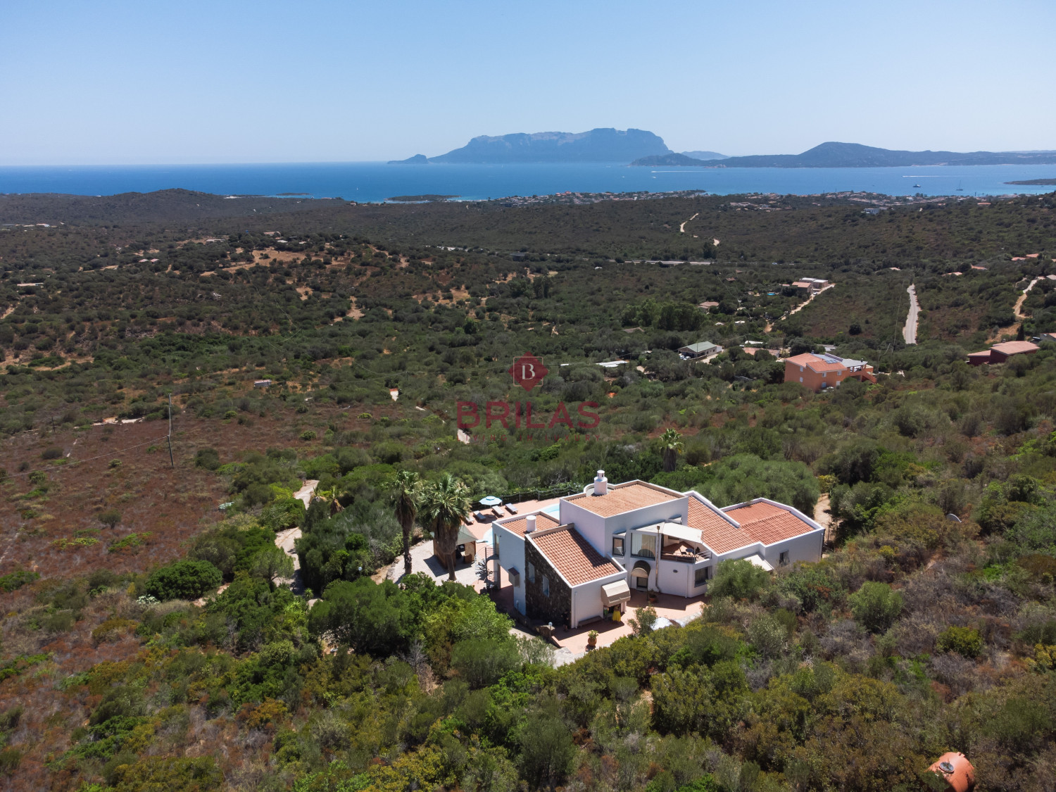 Seaview Villa with Swimming Pool in Suiles