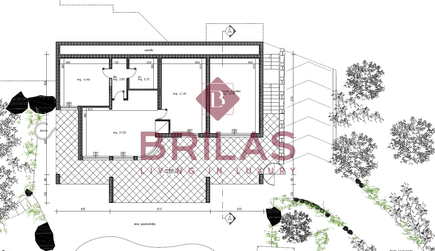 Seaview Villa with swimming pool in Suiles