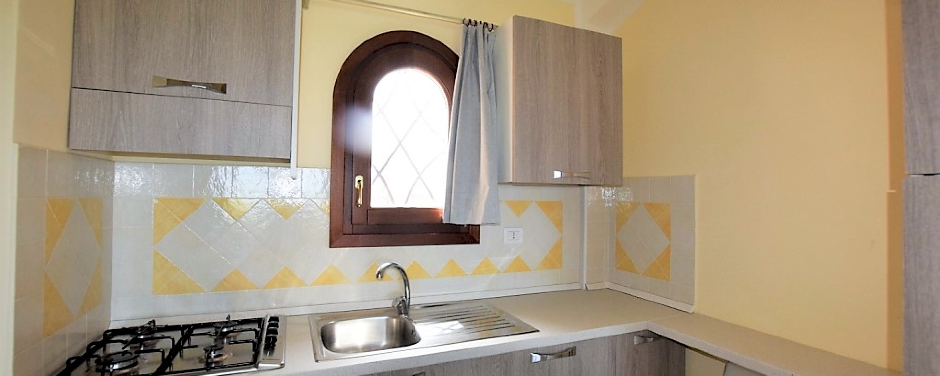 Golfo Aranci - Trilocale con veranda vista mare