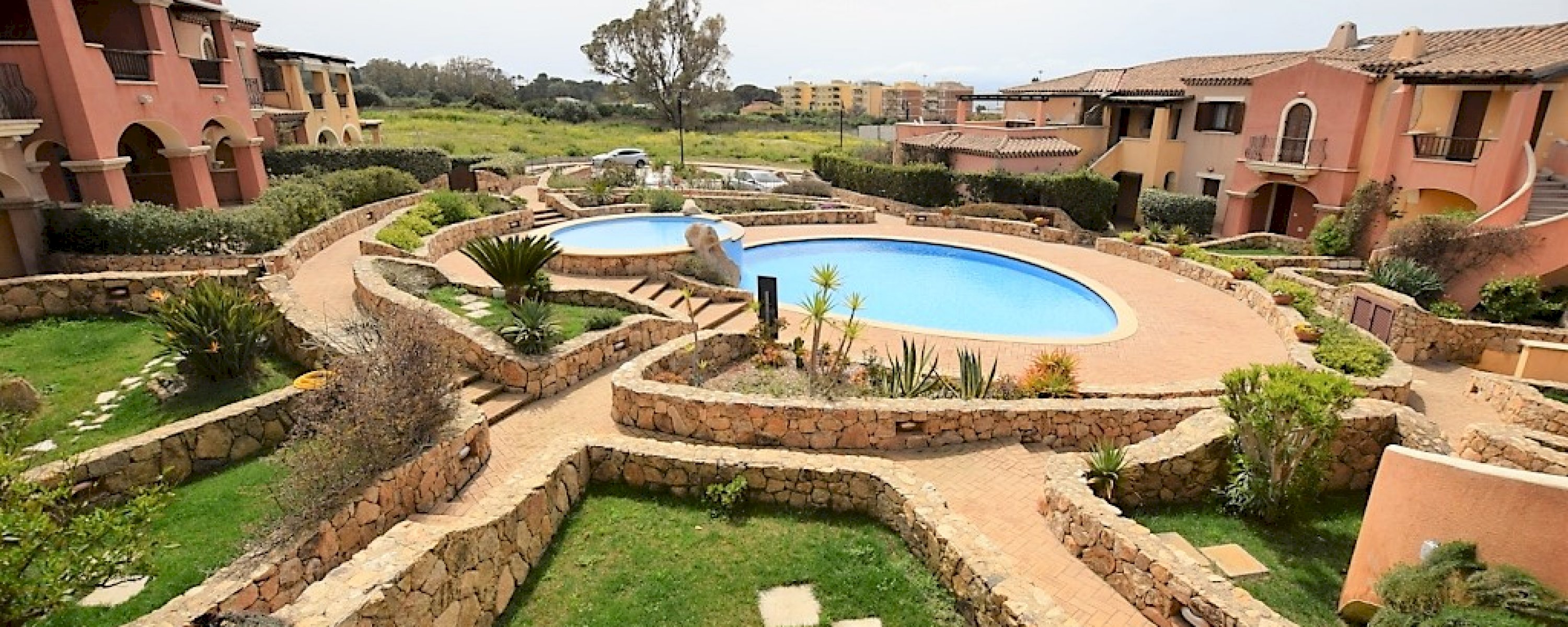 Golfo Aranci - Trilocale con veranda vista mare