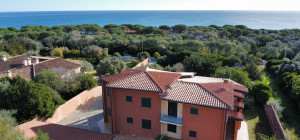 Villa with large garden a few steps from the beach