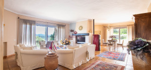 Arzachena: detached villa on one level with panoramic view