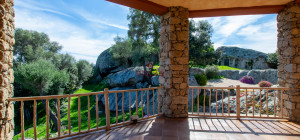 Arzachena: detached villa on one level with panoramic view