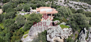 Arzachena: detached villa on one level with panoramic view
