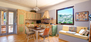 Arzachena: detached villa on one level with panoramic view