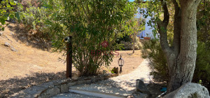 Villa surrounded by greenery with splendid sea views