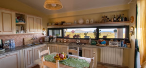 Seaview Villa with swimming pool in Suiles