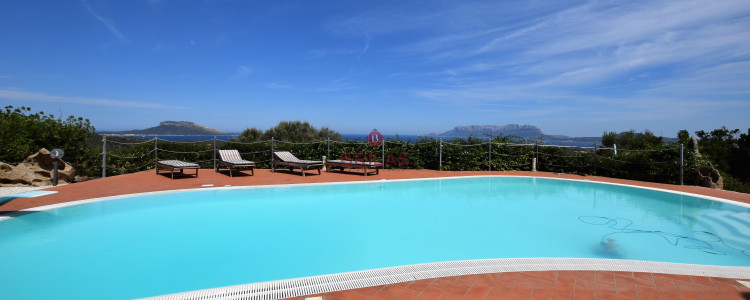 Seaview Villa with swimming pool in Suiles